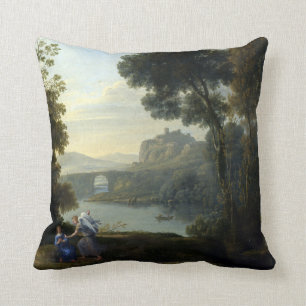 Claude Lorrain Landscape met Hagar en de Angel Kussen