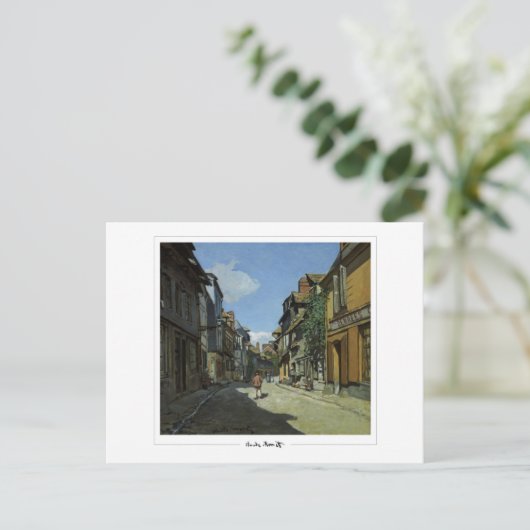 Claude Monet #15 - Fine Art Briefkaart (Staand voorkant)