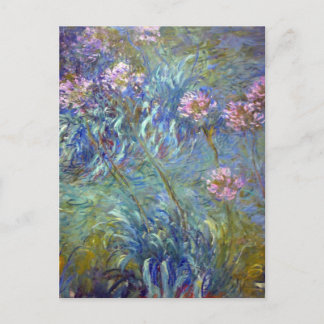 Claude Monet Agapanthus Briefkaart