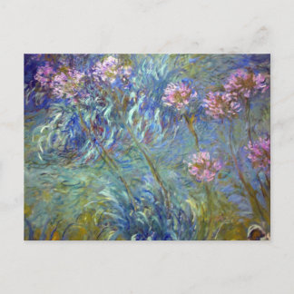 Claude Monet Agapanthus Briefkaart