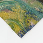 Claude Monet - Agapanthus Fleece Deken (Hoek)