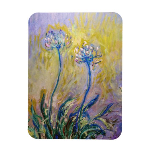 Claude Monet - Agapanthus Magneet (Verticaal)