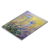 Claude Monet - Agapanthus Notitieboek (Linkerzijde)