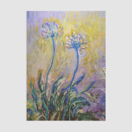 Claude Monet - Agapanthus Tissuepapier