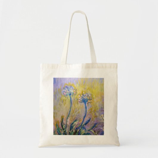 Claude Monet - Agapanthus Tote Bag (Voorkant)