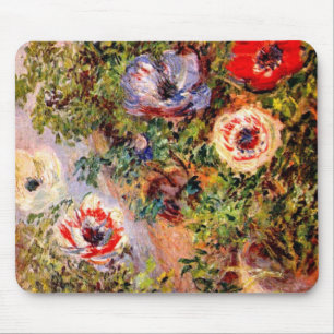 Claude Monet Anemonen Muismat