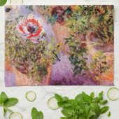 Claude Monet Anemonen Theedoek (Gevouwen)