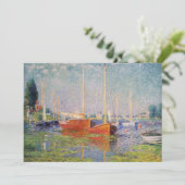 Claude Monet - Argenteuil Bedankkaart (Staand voorkant)