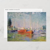 Claude Monet - Argenteuil Briefkaart (Voorkant / Achterkant)
