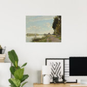 Claude Monet Argenteuil Chateau Poster (Thuiskantoor)