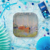 Claude Monet - Argenteuil Papieren Bordje (Feest)