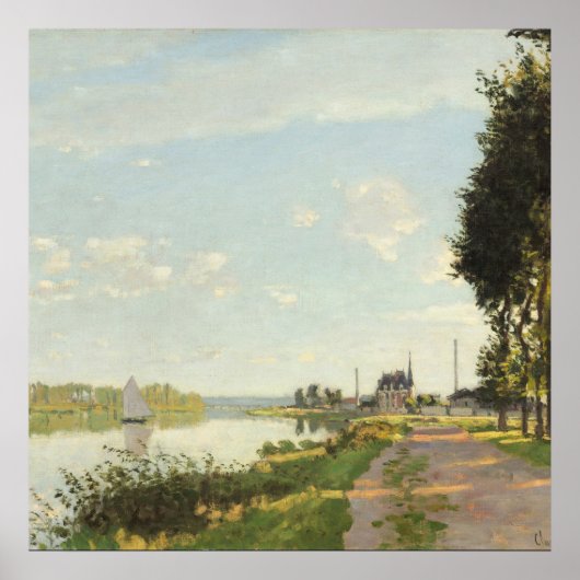 Claude Monet - Argenteuil Poster (Voorkant)