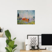 Claude Monet - Argenteuil Poster (Thuiskantoor)