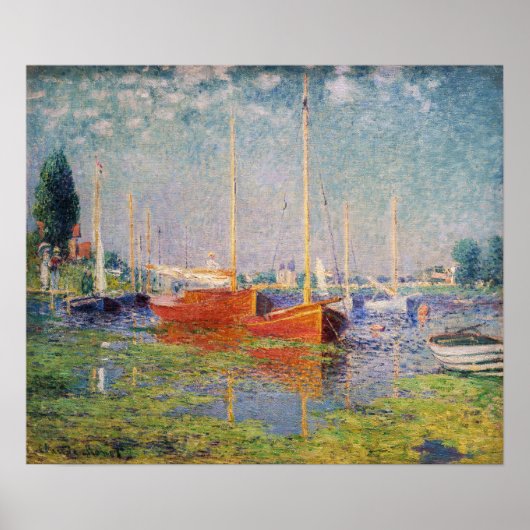 Claude Monet - Argenteuil Poster (Voorkant)