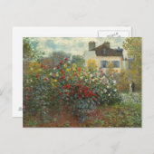 Claude Monet | Artiestuin in Argentinië Briefkaart (Voorkant / Achterkant)