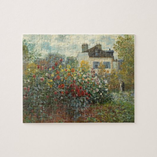 Claude Monet | Artiestuin in Argentinië Legpuzzel (Horizontaal)