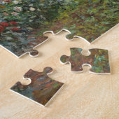 Claude Monet | Artiestuin in Argentinië Legpuzzel (Zijkant)