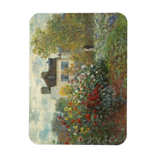 Claude Monet | Artiestuin in Argentinië Magneet (Verticaal)