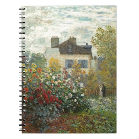 Claude Monet | Artiestuin in Argentinië Notitieboek (Voorkant)