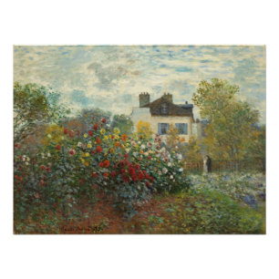 Claude Monet   Artiestuin in Argentinië Perfect Poster
