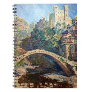 Claude Monet artwork - The Castle of Dolceacqua Notitieboek