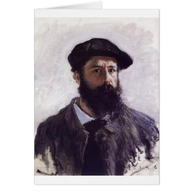 Claude Monet - autoportrait dans le béret 1886 (Devant)