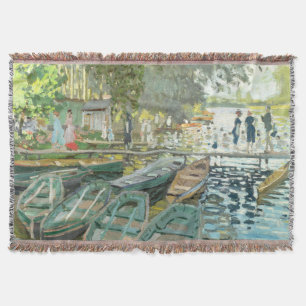 Claude Monet. Badenden bij La Grenouillère Deken