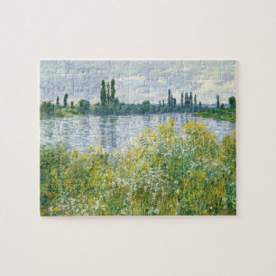 Claude Monet Banken van de Seine, Vetheuil, 1880 Legpuzzel