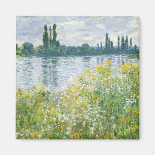 Claude Monet   Banken van de Seine, Vetheuil, 1880 Magneet