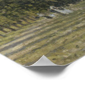 Claude Monet - Bassin d'Argenteuil Poster (Hoek)