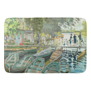 Claude Monet. Bathers in La Grenouillère Badmat