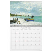Claude Monet Beauful Schilderachtig Fine Art Kalender (Feb 2026)