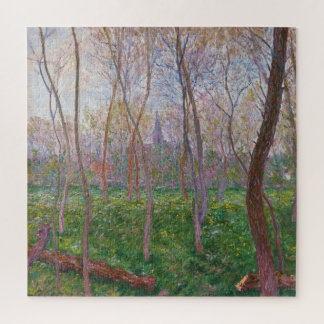 Claude Monet Bennecourt Puzzle – Forest Landscape Legpuzzel