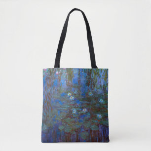 Claude Monet - Blauwe Waterlelies Draagtas