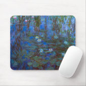 Claude Monet - Blauwe Waterlelies Muismat (Met muis)