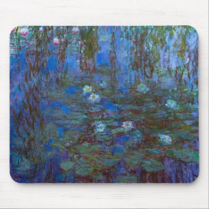 Claude Monet - Blauwe Waterlelies Muismat