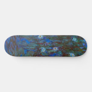 Claude Monet - Blauwe Waterlelies Skateboard
