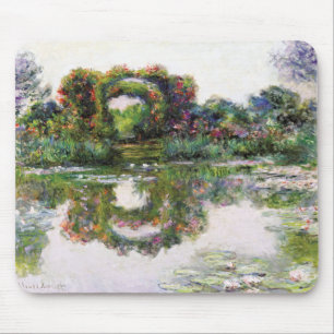 Claude Monet , bloeiende kerken , Giverny Muismat