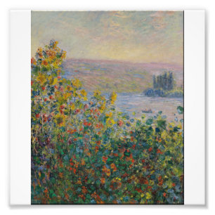Claude Monet - bloemkool te Vetheuil Foto Afdruk