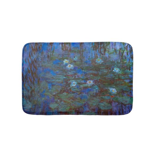 Claude Monet - Blue Water Lilies Badmat (Voorkant)