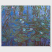 Claude Monet - Blue Water Lilies Cadeaupapier (Vlak)