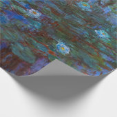 Claude Monet - Blue Water Lilies Cadeaupapier (Hoek)