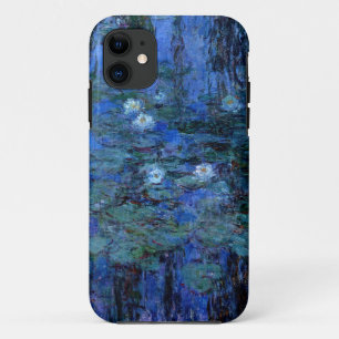 Claude Monet Blue Water Lilies iPhone 11 Hoesje