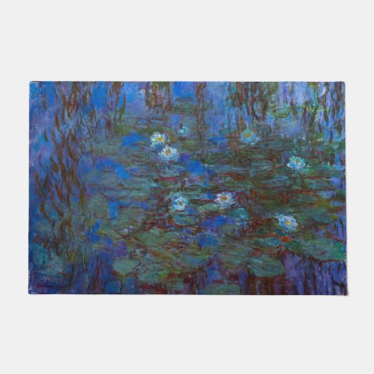 Claude Monet - Blue Water Lilies Deurmat (Voorkant)