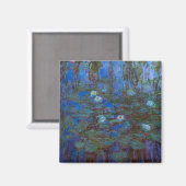 Claude Monet - Blue Water Lilies Magneet (Voorkant / Achterkant)