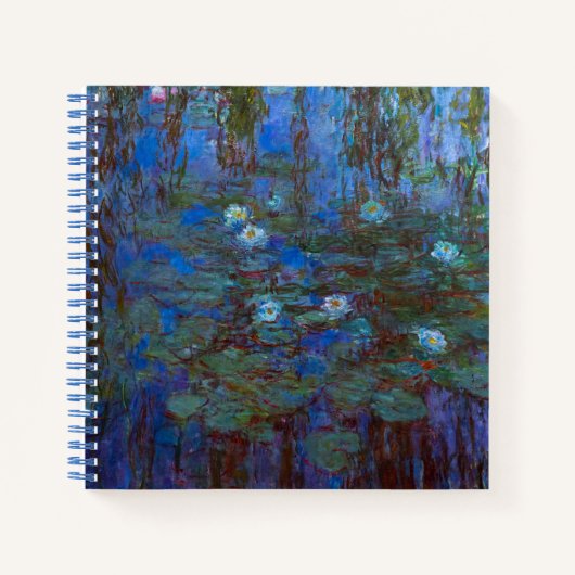 Claude Monet - Blue Water Lilies Notitieboek (Voorkant)