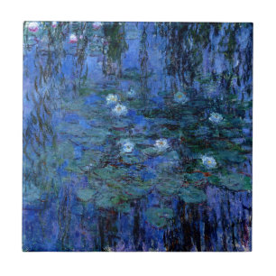 Claude Monet Blue Water Lilies Tegeltje