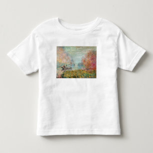 Claude Monet Boat Studio op de zegen Kinder Shirts