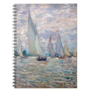 Claude Monet - Boats Regatta in Argenteuil Notitieboek