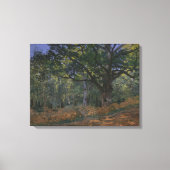 Claude Monet | Bodmer Oak, Fontainebleau Fores Canvas Afdruk (Voorkant)